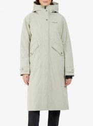 Płaszcz z membraną damski Didriksons Mia Parka Long 2. Zielone płaszcze Didriksons, xs, bez wzorów, z materiału, bez kaptura. Za 940.49 zł.