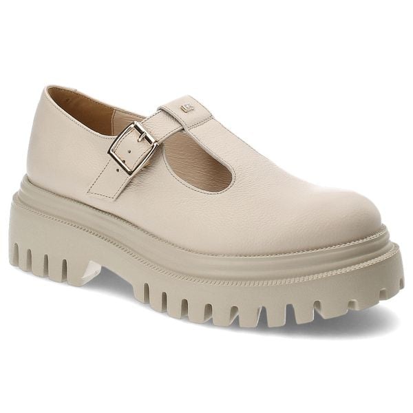 Szare Półbuty Karino Modne Obuwie Damskie. Szare półbuty wsuwane Karino, na lato, bez wzorów, ze skóry, biznesowe, bez obcasa. Za 365.99 zł.