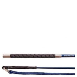 Metaliczna chusta z włókna węglowego z antypoślizgowym uchwytem Premiere Leda. Niebieskie chusty PREMIERE, bez wzorów, z nylonu, sportowe. Za 213.50 zł.