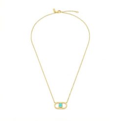 Naszyjnik TOUS. Żółte naszyjniki tous, złote. Za 789.99 zł.