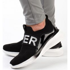 Czarne sneakersy damskie Vinceza 8774. Czarne buty sportowe lifestyle VINCEZA, bez wzorów, ze skóry, sportowe, bez zapięcia. Za 159.00 zł.
