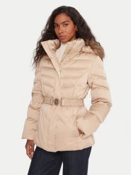 Guess Kurtka puchowa W5BL31 W2802 Szary Regular Fit. Szare kurtki Guess, m, z aplikacjami, z puchu, bez kaptura. Za 969.99 zł.