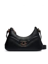 Guess Torebka Dea Mini HWBG79 93730 Czarny. Czarne listonoszki Guess, z aplikacjami, ze skóry, bez dodatków. Za 399.99 zł.