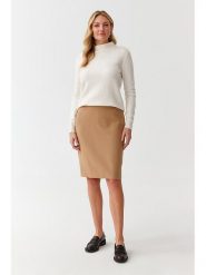 TATUUM Spódnica w kolorze jasnobrązowym rozmiar: 34. Brązowe spódnice Tatuum, bez wzorów, midi. Za 143.95 zł.