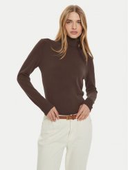 United Colors Of Benetton Golf 1002D2348 Brązowy Regular Fit. Brązowe swetry United Colors Of Benetton, m, bez wzorów, z wełny, bez ramiączek. Za 249.99 zł.