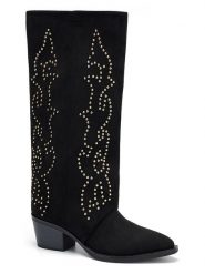 C'M Kozaki w kolorze czarnym rozmiar: 37. Czarne kozaki C'M, na zimę, bez wzorów, bez obcasa, bez zapięcia. Za 173.99 zł.