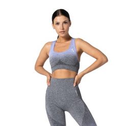 Biustonosz fitness Carpatree Phase Seamless. Brązowe biustonosze Carpatree, bez wzorów. Za 44.99 zł.