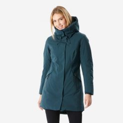 Second Life - Parka turystyczna damska zimowa Quechua SH500... - Stan Doskonały. Zielone płaszcze QUECHUA, na jesień, m, bez wzorów, z materiału, z kapturem. Za 254.99 zł.