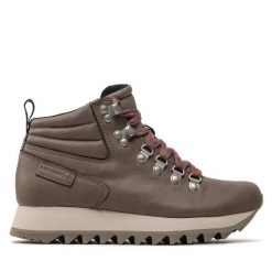 Trekkingi Merrell. Szare buty trekkingowe Merrell, bez zapięcia. Za 359.99 zł.