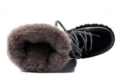 ARTIKER RELAKS 51C0378 czarny, śniegowce damskie. Czarne śniegowce Artiker Relaks, bez wzorów, bez zapięcia. Za 354.90 zł.