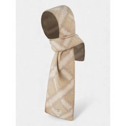 Szal Damski Barts Halberra. Brązowe szaliki i kominy Barts, na zimę, bez wzorów, eleganckie. Za 309.00 zł.