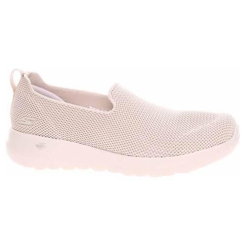 Trampki Skechers Go Walk Joy 124187TPE, Beżowy. Czerwone trampki Skechers, bez wzorów, z gumy, bez zapięcia, na fitness i siłownię. Za 361.00 zł.