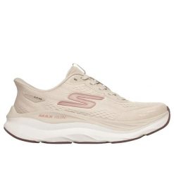 Damskie buty do biegania Skechers Max Run. Brązowe buty do biegania Skechers, bez wzorów, bez zapięcia, do biegania. Za 450.50 zł.