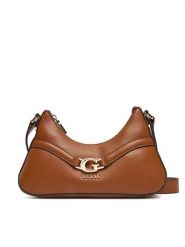 Guess Torebka HWBG79 93730 Brązowy. Brązowe listonoszki Guess, z aplikacjami, ze skóry, bez dodatków. Za 399.99 zł.