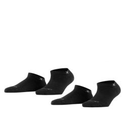 Krótkie skarpetki damskie Burlington Everyday (x2). Białe skarpetki Falke, bez wzorów, z bawełny. Za 114.00 zł.