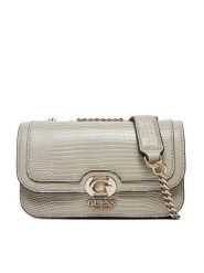 Guess Torebka HWKG95 31780 Szary. Szare kopertówki Guess, z aplikacjami, ze skóry, wizytowe, bez dodatków. Za 329.99 zł.