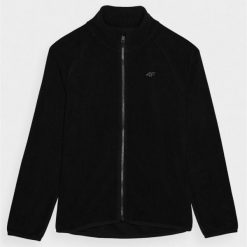 Polar Damski 4F. Czarne bluzy 4f, bez wzorów, z polaru. Za 150.99 zł.