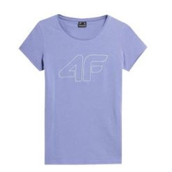 Koszulka Damska 4F. Niebieskie t-shirty sportowe 4f, bez wzorów, bez ramiączek. Za 60.99 zł.