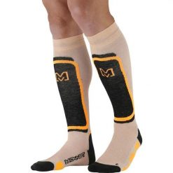 Skarpetki Monnet Fusion. Białe skarpetki MONNET, bez wzorów, z materiału. Za 135.50 zł.