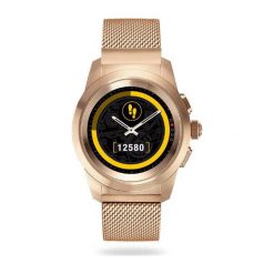 MyKronoz ZeTime Elite regular (złoty/milanese)- szybka wysyłka! - Raty 20 x 37,95 zł - Raty do 20x0%. Żółte zegarki sportowe MyKronoz. Za 759.00 zł.
