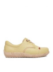 Go Soft Półbuty CEO-WI23-COMFORT-01 Żółty. Żółte półbuty wsuwane GO SOFT, bez wzorów, ze skóry, bez obcasa, na płaskiej podeszwie. Za 219.99 zł.