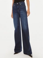 Liu Jo Jeansy UF4068 DS615 Granatowy Flare Fit. Niebieskie jeansy Liu Jo, bez wzorów, z bawełny. Za 369.99 zł.