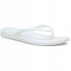 Japonki Dla Dorosłych Crocs Miami Flip. Czerwone japonki Crocs, bez wzorów, z materiału. Za 169.99 zł.