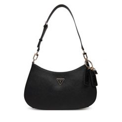 Torebka Guess. Czarne torebki klasyczne Guess, z aplikacjami, klasyczne, bez dodatków. Za 419.99 zł.