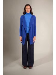 Perfect Cashmere Kaszmirowy kardigan "Abigail" w kolorze niebieskim rozmiar: L. Niebieskie swetry Perfect Cashmere, l, bez wzorów, z kaszmiru, bez ramiączek. Za 478.99 zł.