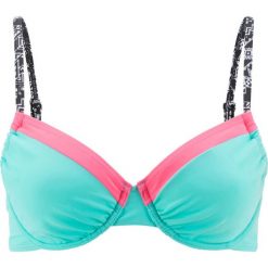 Biustonosz bikini na fiszbinach bonprix turkusowy. Bikini marki bonprix. Za 32.99 zł.