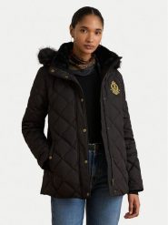 LAUREN RALPH LAUREN Kurtka puchowa 297P23456002 Czarny Regular Fit. Czarne kurtki Lauren Ralph Lauren, l, bez wzorów, z puchu, bez kaptura. Za 1,699.00 zł.