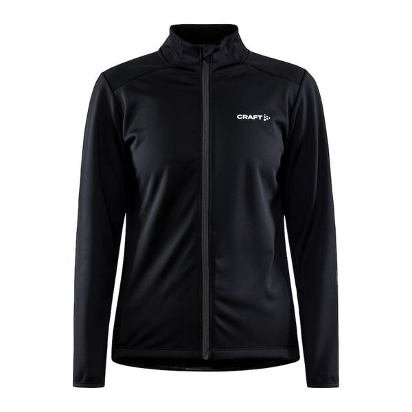 Damska kurtka rowerowa Craft. Czarne kurtki do biegania Craft, m, bez wzorów, z materiału, bez kaptura, rowerowe. Za 704.99 zł.