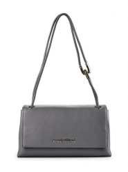 Valentino Torebka Fable Re VBSA5U10 Szary. Szare torebki klasyczne Valentino, bez wzorów, ze skóry, bez dodatków. Za 659.99 zł.