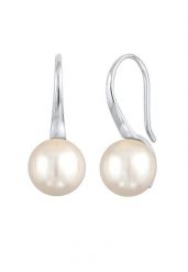 Nenalina Kolczyki damskie klasyczne eleganckie z syntetyczną perłą w srebrze 925 Sterling Silver 1 ct Damski. Szare kolczyki Nenalina, z perłą, srebrne. Za 249.89 zł.