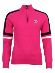 Peak Mountain Sweter "Asta" w kolorze różowym rozmiar: L. Różowe swetry Peak Mountain, l, bez wzorów, bez ramiączek. Za 217.99 zł.