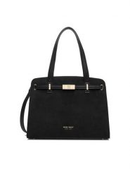 Nine West Torebka CEO-MODERN GRACE-LDA9516 Czarny. Czarne torebki klasyczne Nine West, bez wzorów, z materiału, bez dodatków. Za 279.99 zł.