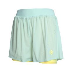 Spodenki sportowe CAGLIARI, lekkie, oddychające i szybkoschnące. Niebieskie szorty sportowe IZAS, bez wzorów, z nylonu, na fitness i siłownię. Za 226.04 zł.