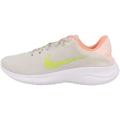 Buty do biegania damskie Nike DD9283004. Białe buty treningowe Nike, bez wzorów, z materiału, bez zapięcia, do biegania. Za 371.00 zł.