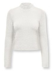ONLY Sweter w kolorze białym rozmiar: S. Białe swetry ONLY, s, bez wzorów, bez ramiączek. Za 61.60 zł.