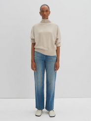 Someday Sweter "Uticia" w kolorze beżowym rozmiar: 42. Brązowe swetry someday., bez wzorów, bez ramiączek. Za 149.66 zł.