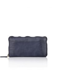 Bellicci Skórzany portfel "Chalice" w kolorze granatowym - 19 x 10 x 3 cm rozmiar: onesize. Niebieskie portfele Bellicci, bez wzorów, z materiału. Za 113.99 zł.