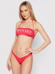 TWINSET Bikini 211LMMP11 Różowy. Czerwone bikini Twinset, bez wzorów, z syntetyku. Za 639.99 zł.