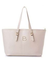 Lucky Bees Shopper bag "Aria" w kolorze kremowym - 42 x 25 x 15 cm rozmiar: onesize. Brązowe shopper bag Lucky Bees, bez wzorów, z materiału, na ramię, bez dodatków. Za 95.99 zł.