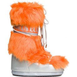 Buty MOON BOOT CL.PREMIUM POP FUR Pomarańczowy. Śniegowce marki Moon Boot. W wyprzedaży za 606.00 zł.