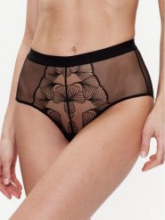 Undress Code Figi klasyczne z wysokim stanem Adore Czarny. Czarne figi Undress Code, bez wzorów, z syntetyku, z podwyższonym stanem. Za 119.99 zł.