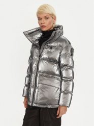 Blauer Kurtka zimowa 24WBLDC02250 Srebrny Regular Fit. Szare kurtki Blauer, na zimę, xs, bez wzorów, z syntetyku, bez kaptura. Za 1,259.00 zł.