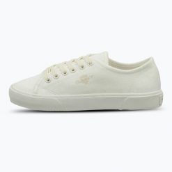 Trampki damskie GANT Zoewill. Białe trampki Gant, bez wzorów, z gumy, sportowe, bez zapięcia. Za 239.99 zł.