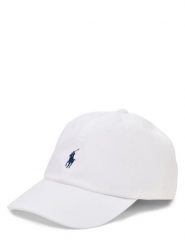 Polo Ralph Lauren czapka z daszkiem Kobiety Bawełna biały, ONE SIZE. Białe czapki z daszkiem Polo Ralph Lauren, bez wzorów, z bawełny. Za 359.95 zł.