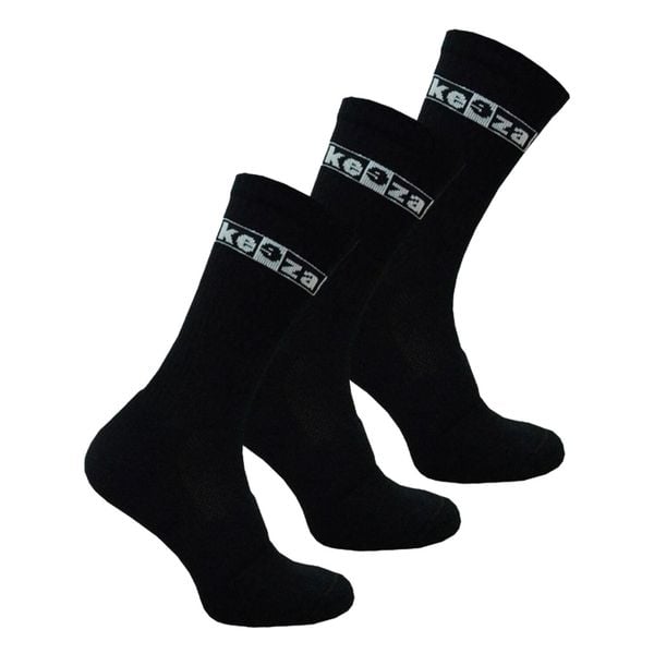 Skarpety sportowe Keeza 3 pary. Czarne skarpetki KEEZA, bez wzorów. Za 42.00 zł.