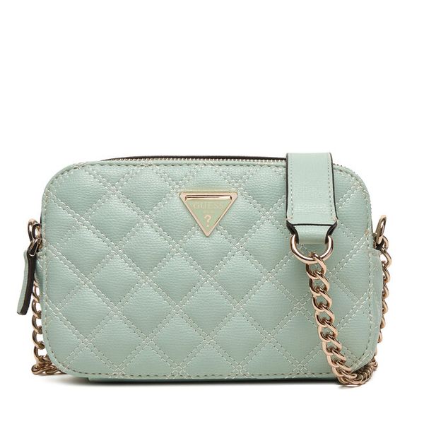 Torebka Guess. Zielone torebki klasyczne Guess, z aplikacjami, klasyczne, bez dodatków. Za 549.99 zł.